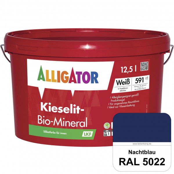 Kieselit-Bio-Mineral LKF (RAL 5022 Nachtblau)