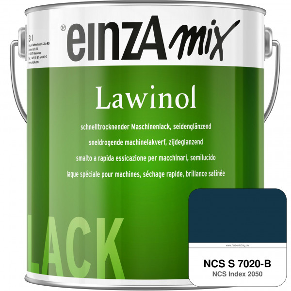 einzA Lawinol seidenglänzend (NCS S 7020-B)