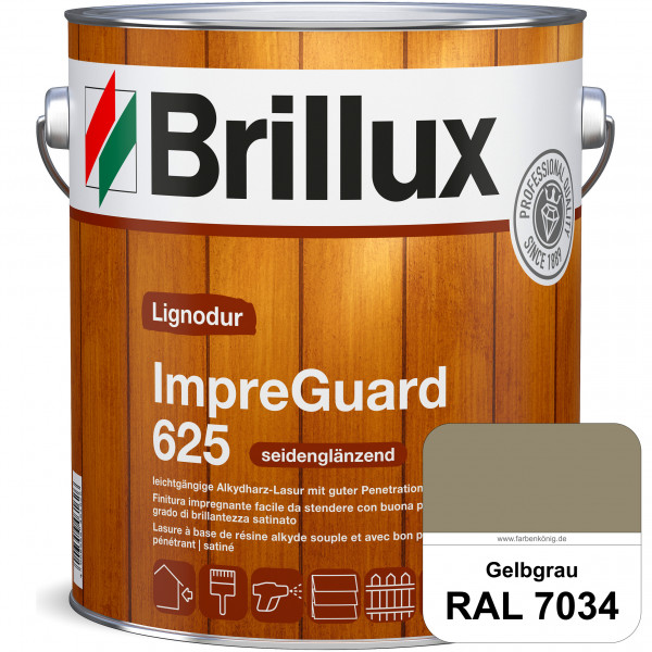 ImpraGuard 625 (RAL 7034 Gelbgrau) imprägnierende Lasur (lösemittelhaltig) für allen Laub- und Nadel