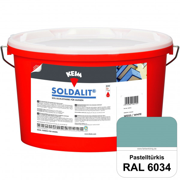 KEIM Soldalit® (RAL 6034 Pastelltürkis)