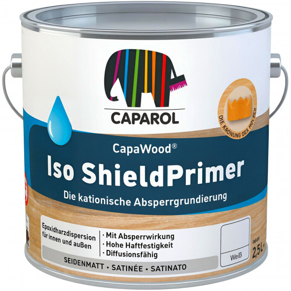 CapaWood® Iso ShieldPrimer (Weiß) - ersetzt Capacryl Holz-IsoGrund