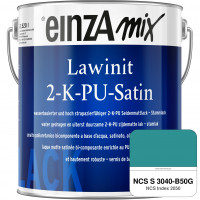 einzA Lawinit 2-K-PU Satin Stammlack (NCS S 3040-B50G)