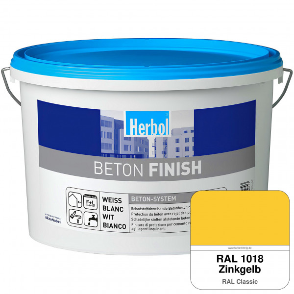 Beton Finish (RAL 1018 Zinkgelb)