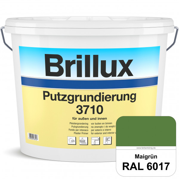 Putzgrundierung 3710 (RAL 6017 Maigrün) Wetterbeständige & quarzhaltige Grundierfarbe auf Dispersion