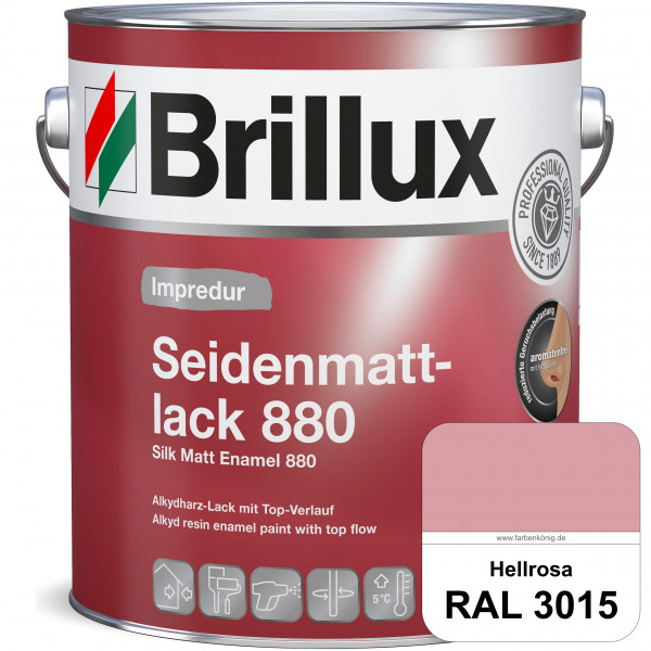 Impredur Seidenmattlack 880 (RAL 3015 Hellrosa) für Holz- oder Metallflächen innen & außen