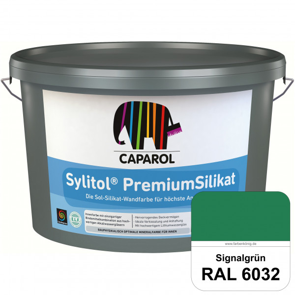Caparol Sylitol PremiumSilikat (RAL 6032 Signalgrün) - ehemals Histolith PremiumSilikat