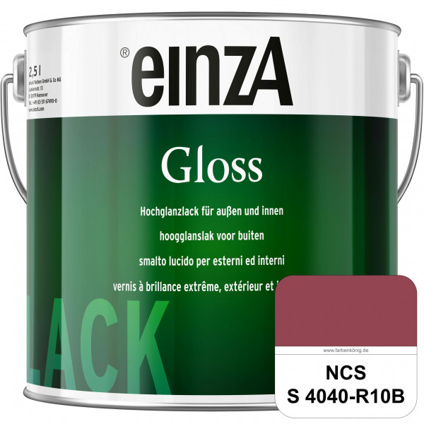 einzA Gloss (NCS S 4040-R10B) Hochwertiger Alkydharzlack in Premium-Qualität, hochglänzend.