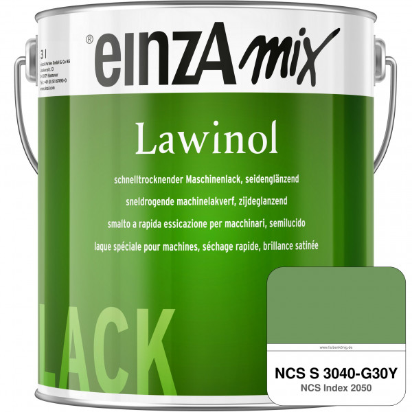 einzA Lawinol seidenglänzend (NCS S 3040-G30Y)
