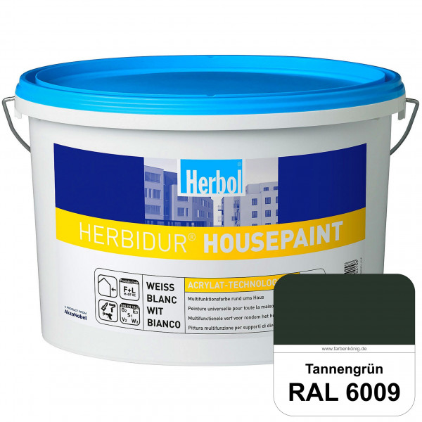 Herbidur Housepaint (RAL 6009 Tannengrün) seidenmatte Reinacrylat-Fassadenfarbe