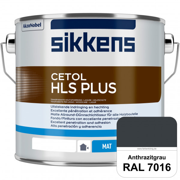 Cetol HLS Plus (B-Ware) - 2,5 Liter (RAL 7016 Anthrazitgrau)