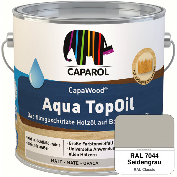 CapaWood® AquaTopOil (RAL 7044 Seidengrau)