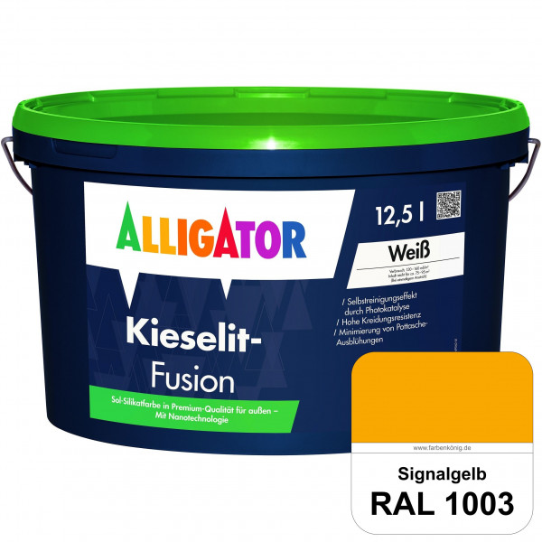 Kieselit Fusion (RAL 1003 Signalgelb)