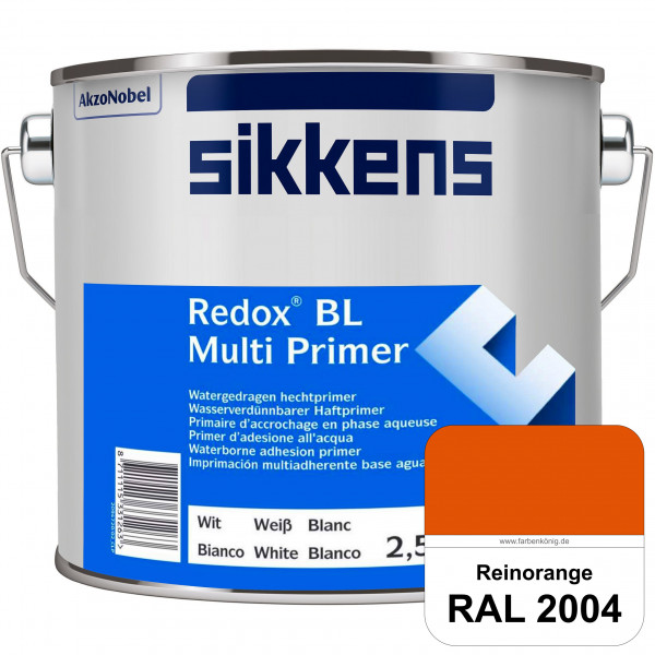 Redox BL Multi Primer (RAL 2004 Reinorange) Wasserbasierter Universalprimer und Korrosionsschutz (in