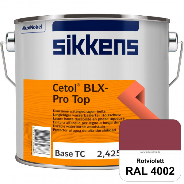 Cetol BLX-Pro Top (RAL 4002 Rotviolett) Seidenglänzende & wasserdampfdurchlässige Dickschichtlasur a