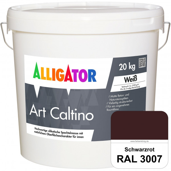 Art Caltino (RAL 3007 Schwarzrot)