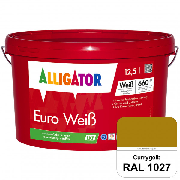 Euro Weiß LKF (RAL 1027 Currygelb)