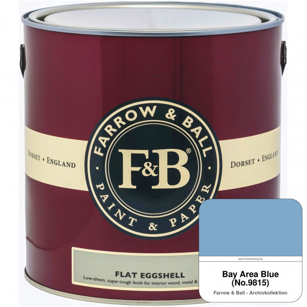 Flat Eggshell (Bay Area Blue No. 9815)