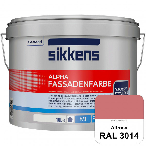 Alpha Fassadenfarbe (RAL 3014 Altrosa)