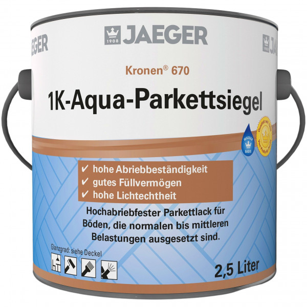Kronen® Aqua Parkettsiegel 670 (Farblos)