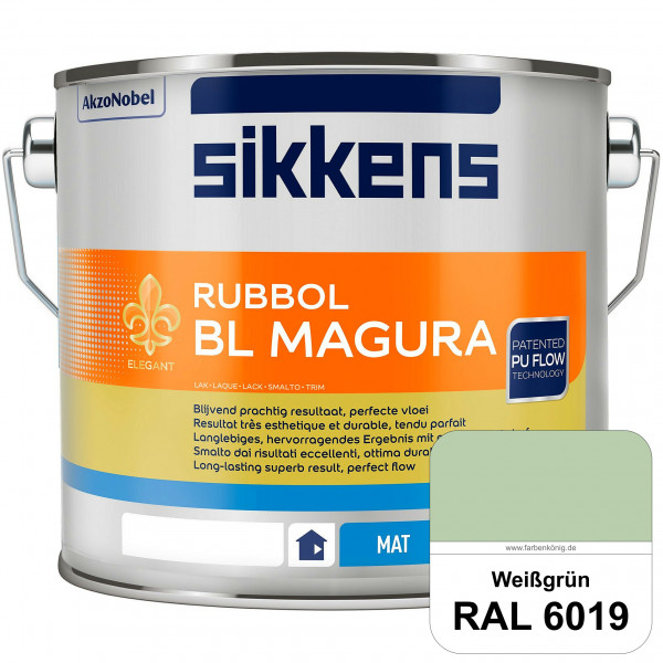 Rubbol BL Magura (RAL 6019 Weißgrün) matter PU-Lack (wasserbasiert) innen & außen