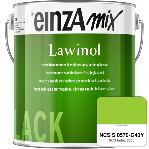 einzA Lawinol seidenglänzend (NCS S 0570-G40Y)