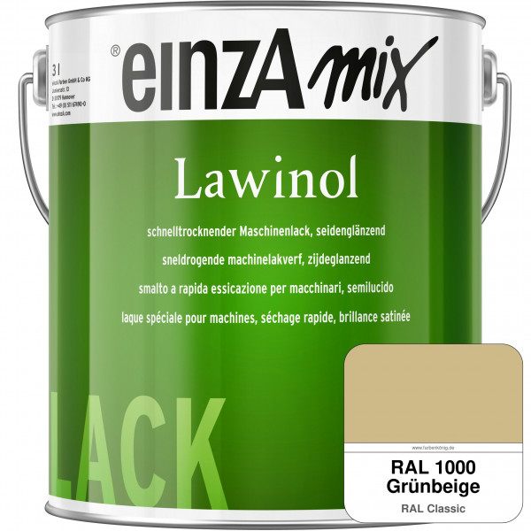einzA Lawinol seidenglänzend (RAL 1000 Grünbeige)