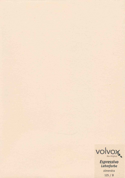 Volvox Espressivo Lehmfarbe (B-Ware) - 5 Liter (Almendra - Volvox - Natürliche Designfarben)