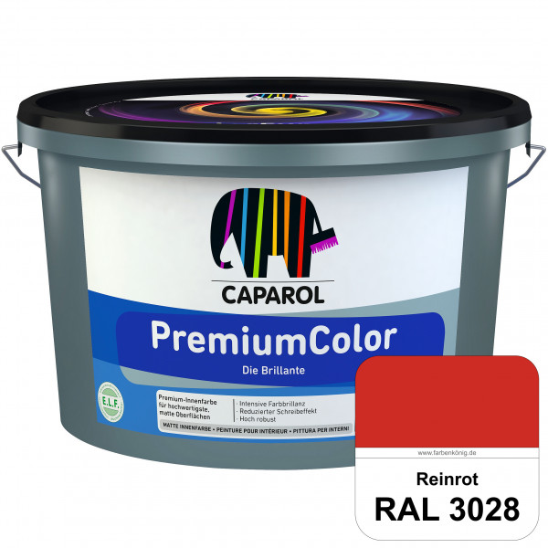 PremiumColor (RAL 3028 Reinrot) Premium Farbbrillanz & hohe Strapazierfähigkeit