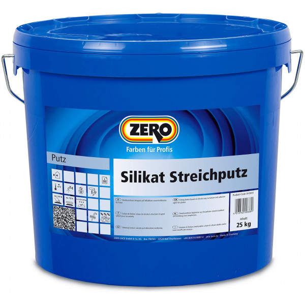 Silikat Streichputz (Weiß)