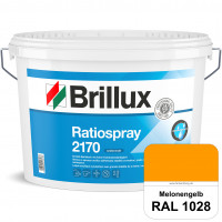 Ratiospray 2170 (RAL 1028 Melonengelb) wasserbasierter, seidenmatter & farbtonbeständiger Allround-S