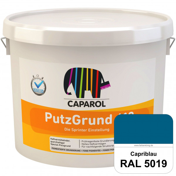 Putzgrund 610 SPRINTER (RAL 5019 Capriblau) Grundanstrich & Haftbrücke für Strukturputz-Beschichtung