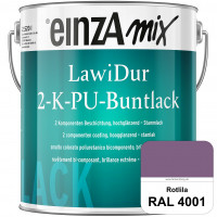 einzA LawiDur 2-K-PU-Buntlack - Hochglanz (RAL 4001 Rotlila)