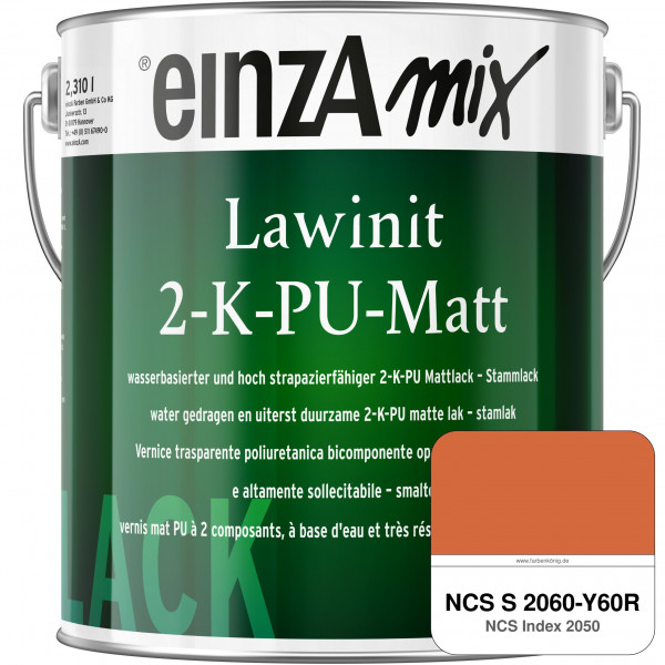 einzA Lawinit 2-K-PU Matt Stammlack (NCS S 2060-Y60R)