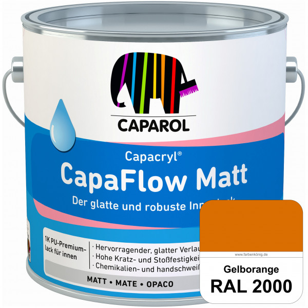 Caparol Capacryl CapaFlow Matt (RAL 2000 Gelborange)