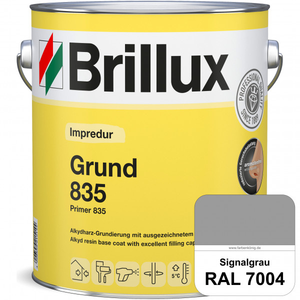 Impredur Grund 835 (RAL 7004 Signalgrau) Grundierung für Laub- und Nadelholz wie Fenstern, Türen etc