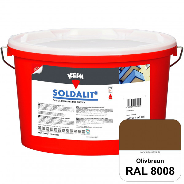KEIM Soldalit® (RAL 8008 Olivbraun)