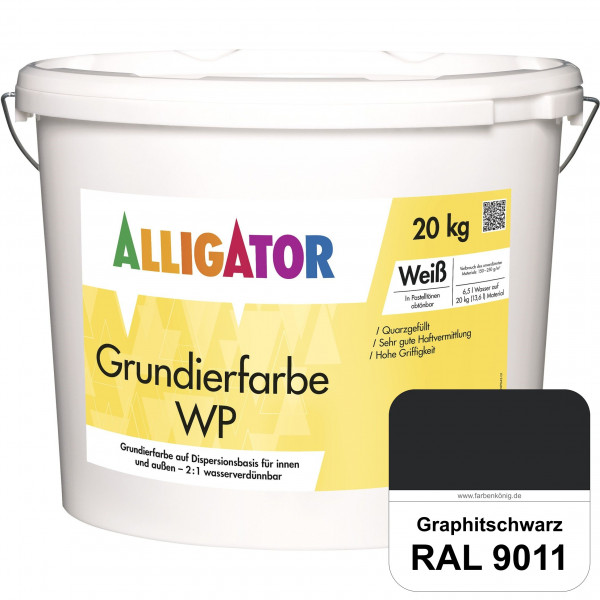 Grundierfarbe WP (RAL 9011 Graphitschwarz)