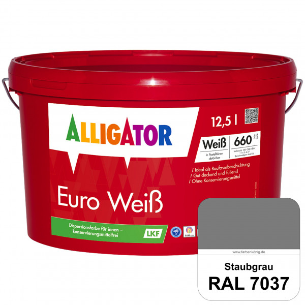 Euro Weiß LKF (RAL 7037 Staubgrau)