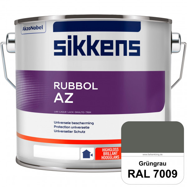 Rubbol AZ (RAL 7009 Grüngrau) Hochwertiger, universeller Hochglanzlack (lösemittelhaltig) außen