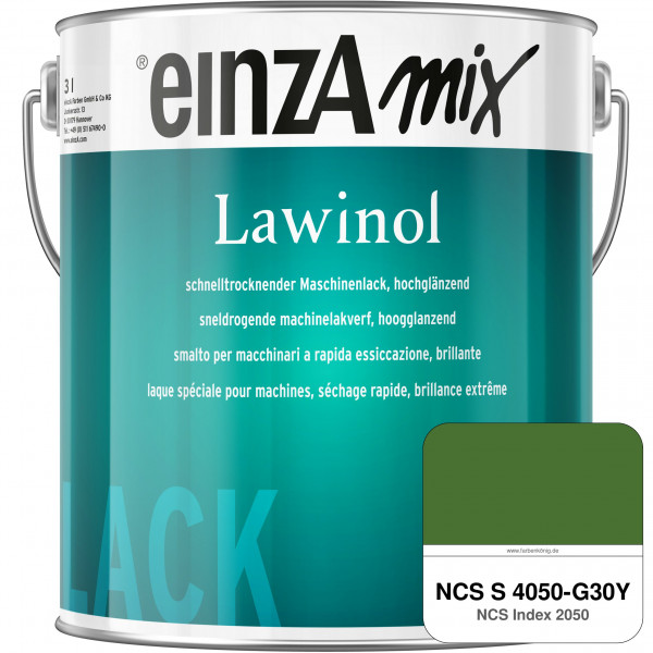 einzA Lawinol hochglänzend (NCS S 4050-G30Y)