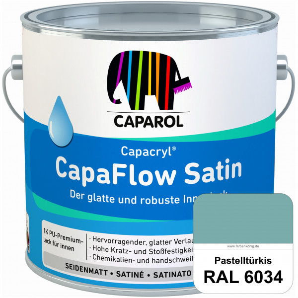 Caparol Capacryl CapaFlow Satin (RAL 6034 Pastelltürkis)