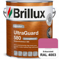 Lignodur UltraGuard 580 (Dauerschutzlasur 580) RAL 4003 Erikaviolett