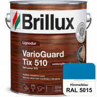 Lignodur VarioGuard Tix 510 (Gel-Lasur 510) RAL 5015 Himmelblau