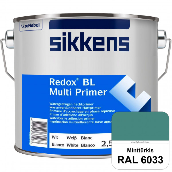 Redox BL Multi Primer (RAL 6033 Minttürkis) Wasserbasierter Universalprimer und Korrosionsschutz (in