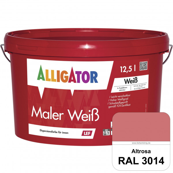 Maler Weiß LEF (RAL 3014 Altrosa)
