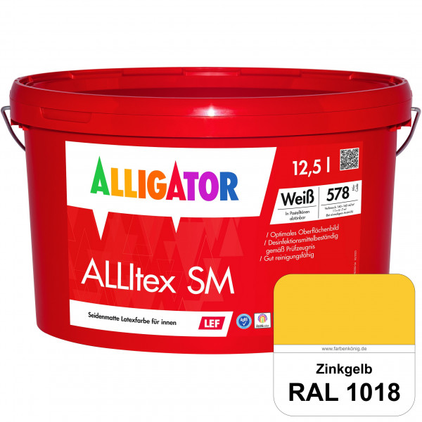 ALLITEX SM LEF (RAL 1018 Zinkgelb)