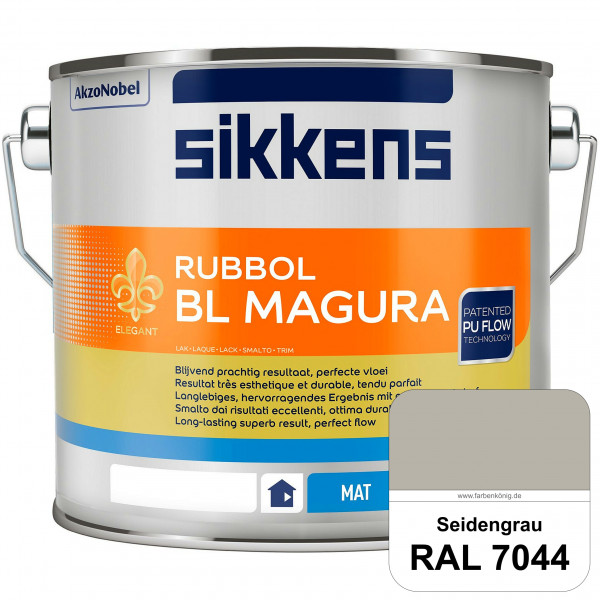 Rubbol BL Magura (RAL 7044 Seidengrau) matter PU-Lack (wasserbasiert) innen & außen