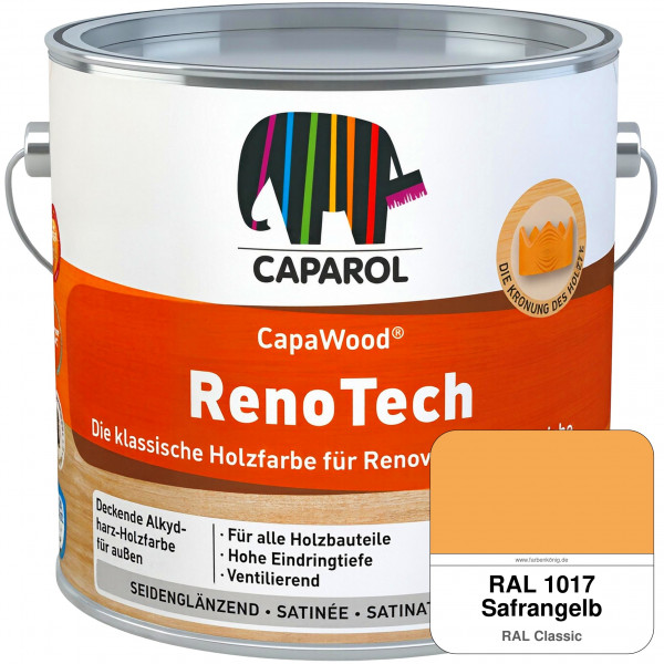 CapaWood® RenoTech (RAL 1017 Safrangelb) - ersetzt Capadur RenoTech