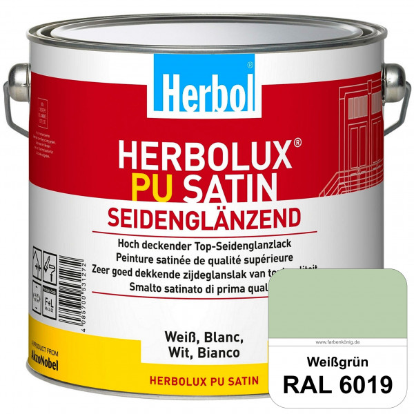 Herbolux PU Satin (RAL 6019 Weißgrün) Top-PU-Seidenglanzlack (Innen & Außen)