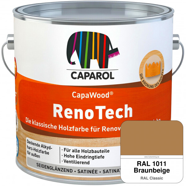 CapaWood® RenoTech (RAL 1011 Braunbeige) - ersetzt Capadur RenoTech